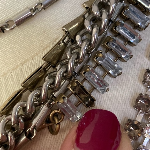 Retired Stella & Dot Sutton Mixed metal Multi way necklace - Picture 11 of 12